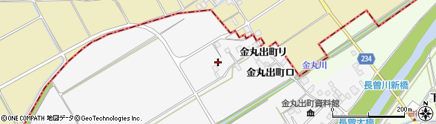 石川県羽咋市金丸出町（い）周辺の地図