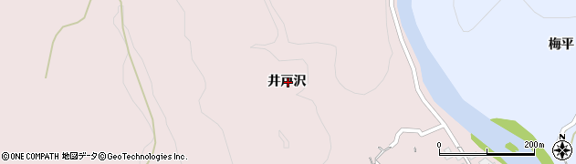 福島県いわき市田人町旅人井戸沢周辺の地図