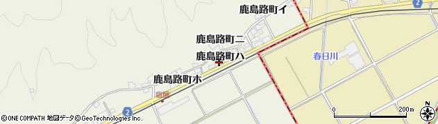 石川県羽咋市鹿島路町（ハ）周辺の地図