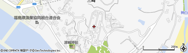 福島県いわき市小名浜下神白（三崎）周辺の地図