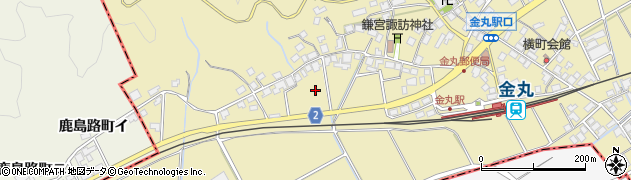 石川県中能登町（鹿島郡）金丸（又む）周辺の地図
