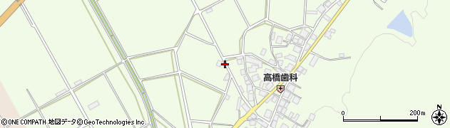 石川県中能登町（鹿島郡）小田中（ち）周辺の地図