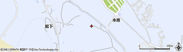 福島県いわき市山田町（水推）周辺の地図