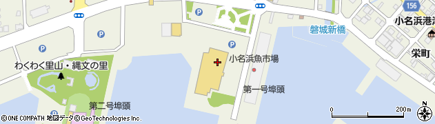 福島県いわき市小名浜辰巳町周辺の地図