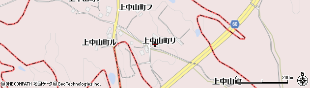 石川県羽咋市上中山町リ43周辺の地図