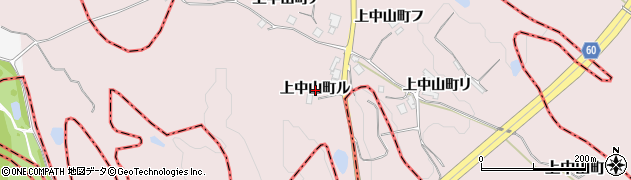 石川県羽咋市上中山町（ル）周辺の地図