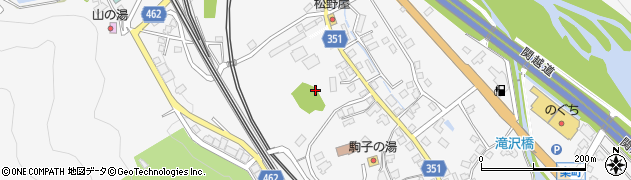 大石田公園周辺の地図