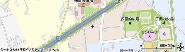 富山県下新川郡朝日町道下1109-1周辺の地図