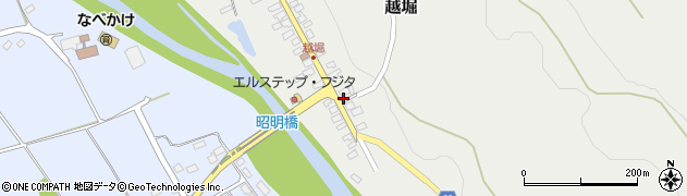 栃木県那須塩原市越堀60周辺の地図