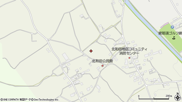 〒329-3151 栃木県那須塩原市北和田の地図