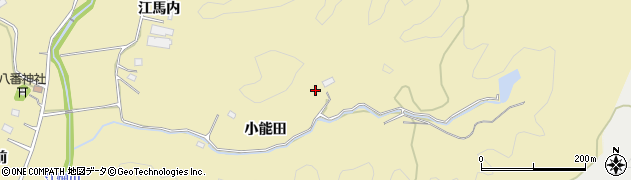 福島県いわき市江畑町小能田40周辺の地図