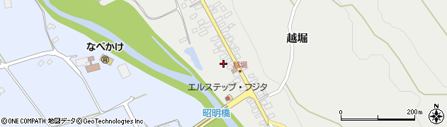 栃木県那須塩原市越堀135周辺の地図
