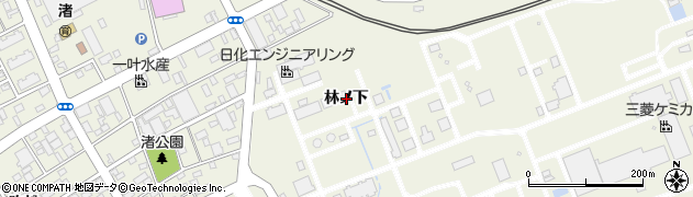 福島県いわき市小名浜（林ノ下）周辺の地図