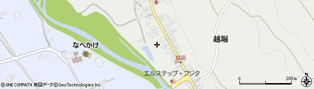 栃木県那須塩原市越堀131周辺の地図