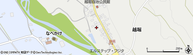 栃木県那須塩原市越堀129周辺の地図