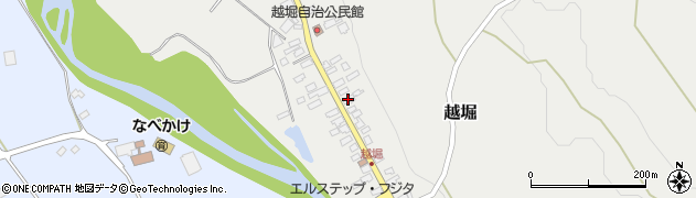 栃木県那須塩原市越堀101周辺の地図
