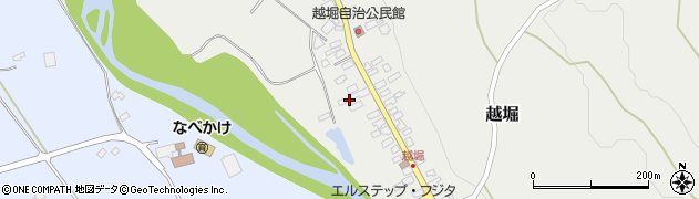 栃木県那須塩原市越堀128周辺の地図