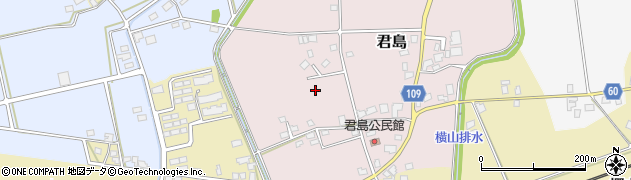 富山県入善町（下新川郡）君島周辺の地図