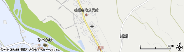 栃木県那須塩原市越堀106周辺の地図
