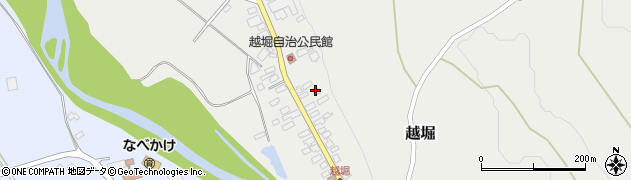 栃木県那須塩原市越堀109周辺の地図