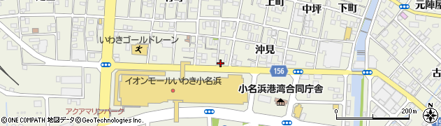 磐城通運小名浜支店周辺の地図