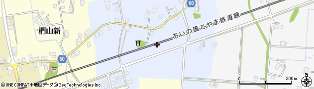 富山県入善町（下新川郡）田の又周辺の地図