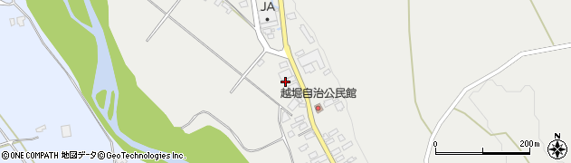 栃木県那須塩原市越堀380周辺の地図