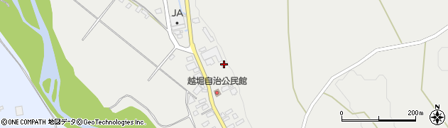 栃木県那須塩原市越堀388周辺の地図
