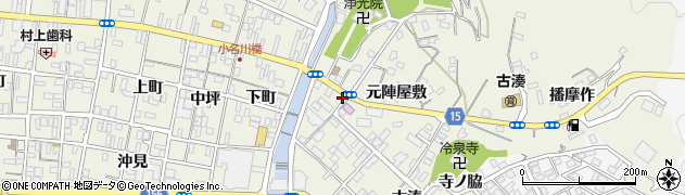 福島県いわき市小名浜古湊13周辺の地図