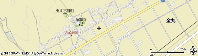 石川県中能登町（鹿島郡）金丸（モ）周辺の地図