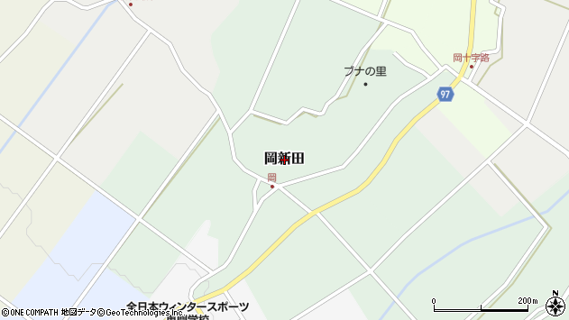 〒949-2212 新潟県妙高市岡新田の地図