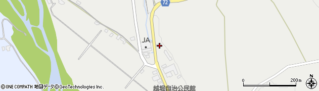 栃木県那須塩原市越堀396周辺の地図