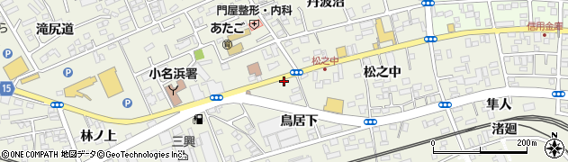 磐城自動車販売工場周辺の地図