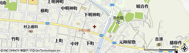 福島県いわき市小名浜（橋本）周辺の地図