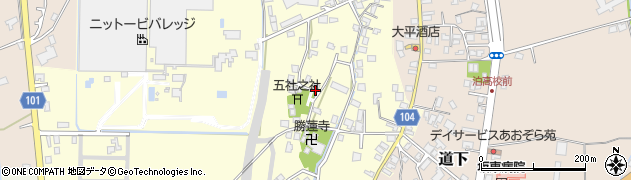 富山県朝日町（下新川郡）平柳周辺の地図