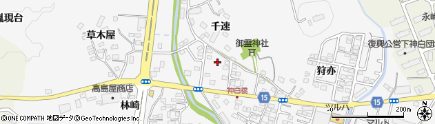 福島県いわき市小名浜下神白（千速）周辺の地図