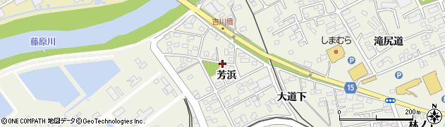 福島県いわき市小名浜（芳浜）周辺の地図
