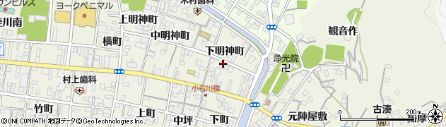 福島県いわき市小名浜橋元周辺の地図