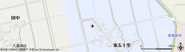 富山県下新川郡入善町東五十里253周辺の地図