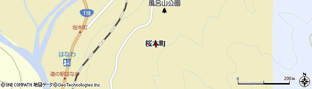 福島県東白川郡塙町塙桜木町周辺の地図