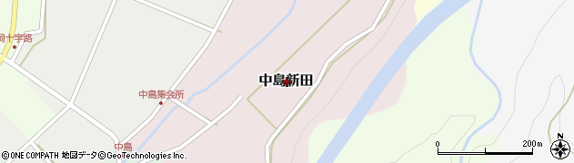 新潟県妙高市中島新田周辺の地図