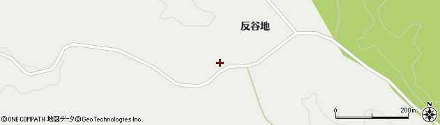 福島県東白川郡鮫川村青生野反谷地21周辺の地図