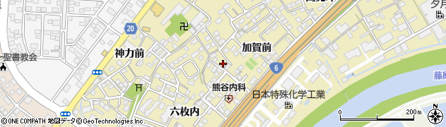 福島県いわき市泉町滝尻加賀前17周辺の地図