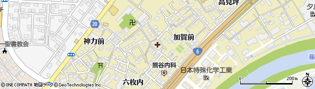 福島県いわき市泉町滝尻加賀前13周辺の地図