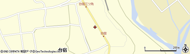 福島県塙町（東白川郡）台宿（台宿）周辺の地図