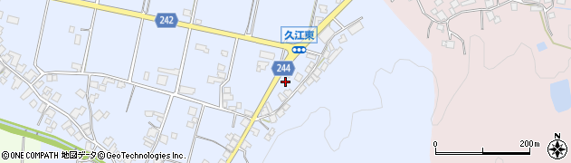 石川県中能登町（鹿島郡）久江（チ）周辺の地図