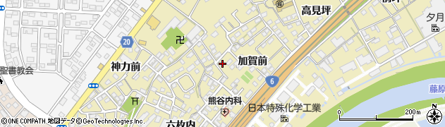 福島県いわき市泉町滝尻加賀前12周辺の地図