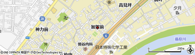 福島県いわき市泉町滝尻加賀前周辺の地図