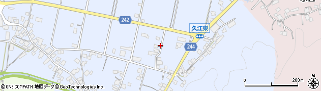石川県中能登町（鹿島郡）久江（タ）周辺の地図