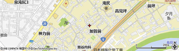 福島県いわき市泉町滝尻加賀前7周辺の地図